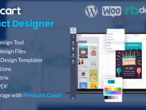 Printcart Product Designer v1.2.3 WooCommerce WordPress