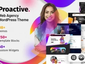 Proactive – Web Design Agency WordPress Theme (23 July 2024)