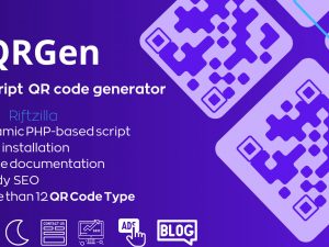 QRGen (v1.0) Powerful PHP QR Code Generation Script 