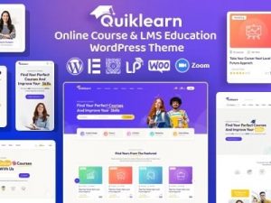 Quiklearn (v2.2) Education WordPress Theme