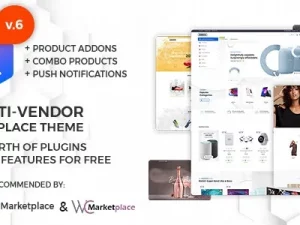 Rigid v6.1.9 WooCommerce Theme for WCFM Multi Vendor Marketplaces and single shops