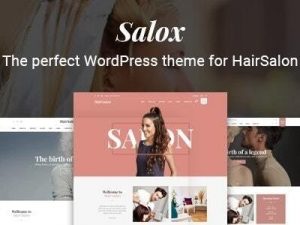 Salox (v1.1.2) Hair Salon WordPress Theme