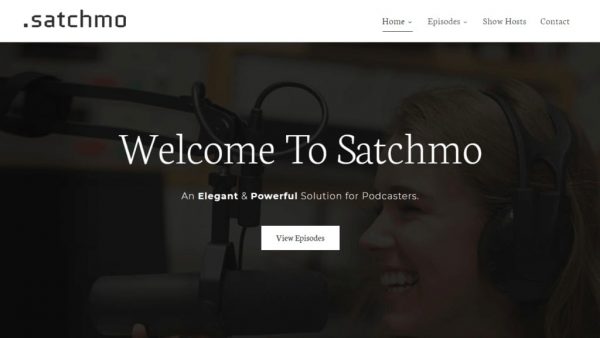 Satchmo Podcasting WordPress Theme Nulled