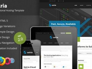 Satria v2.0 Professional Hosting HTML5 Template