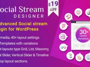 WP Social Stream Designer v1.1.9