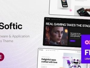 Softic (v1.2.1) SAAS Software & Application WordPress Theme