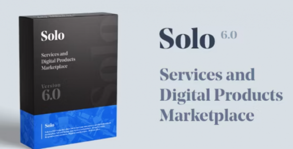 Solo Services and Digital Products Marketplace Free Download