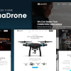 SquaDrone (v1.0.9) Drone & UAV Business WordPress Theme