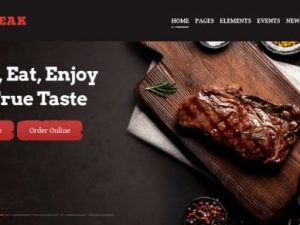 SteakBreak (v1.3) Meat Restaurant WordPress Theme