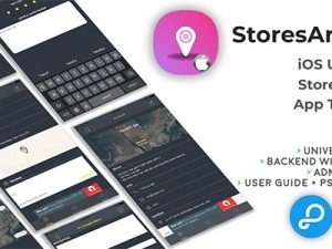 StoresAround iOS Universal Store Finder App Template (Swift) (25 July 2024)