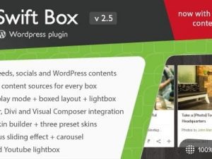 Swift Box v2.5.1 WordPress Contents Slider and Viewer