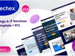 Techex v1.5 Technology & IT Services HTML Template