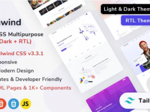 Techwind (v2.3.0) Tailwind CSS Multipurpose Landing Page Template