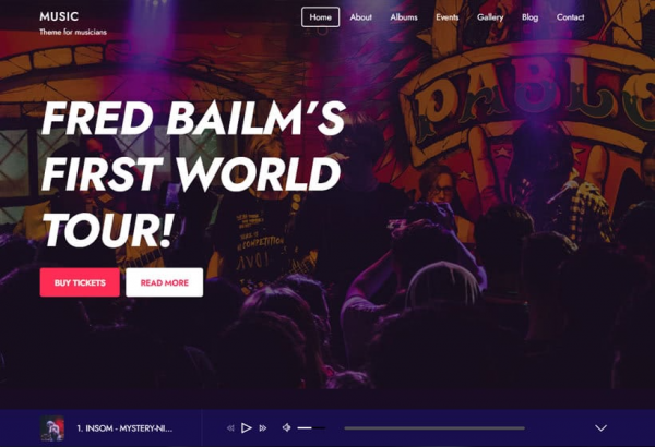 Themify Music WordPress Theme Nulled