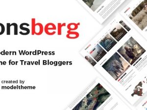 Tonsberg v1.5 A Modern WordPress Theme for Travel Bloggers