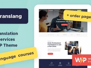 Translang (v1.1.13) Translation Services & Language Courses WordPress Theme