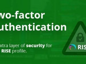 Two-factor Authentication for RISE CRM v1.1.1