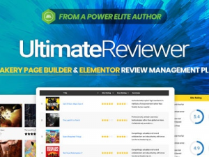 Ultimate Reviewer (v2.8.1) Elementor & WPBakery Page Builder Addon Download