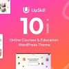 UpSkill v1.0 Education Online Courses LMS WordPress Theme