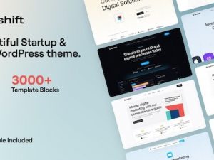 Upshift v1.0.1 Startup & SaaS WordPress Theme