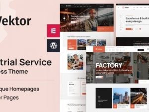 Vektor v1.0.0 Industrial Service WordPress Theme