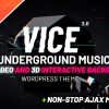 Vice v3.1.3 Underground Music Elementor WordPress Theme (Activated)