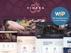 Vihara (v1.2.4) Ashram Oriental Buddhist Temple WordPress Theme + RTL