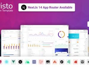 Vristo (v1.1.8) Tailwind Admin Template NextJS App Router HTML, Angular, ReactJS, VueJS, NuxtJS, Laravel