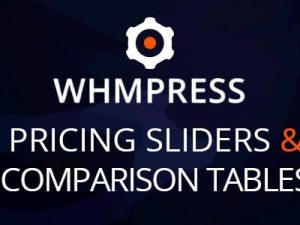 WHMCS Pricing Sliders and Comparison Tables v4.7 – WHMpress Addon