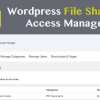 WP FSAM (v1.1) File Sharing Access Manager