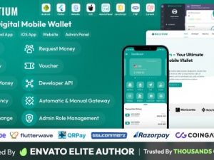 Walletium v1.0.0 Digital Wallet and Payment Gateway Full Solution