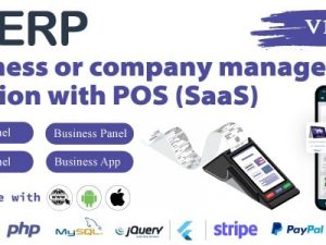 WeERP (SAAS) v1.0.0 Business or company management solution with POS including web panel