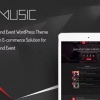 WeMusic v1.9.1 Music Band Event WordPress Theme