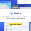 Wealty (v3.1) Multipurpose Real Estate WordPress Theme