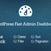 WordPress Fast Admin Dashboard (v5.0)