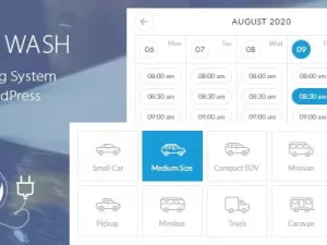 Car Wash Booking System For WordPress v.2.6 Download [Activated]