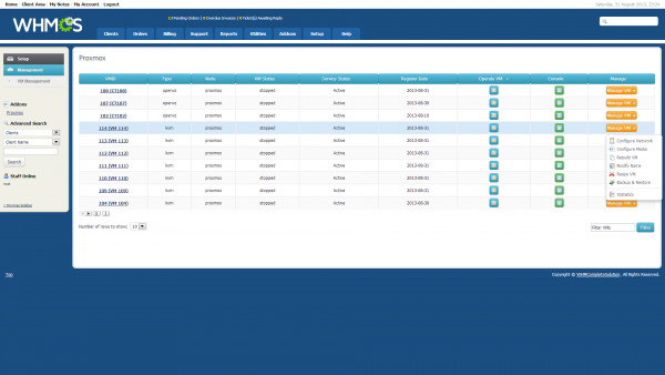 proxmox vps