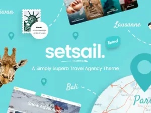 SetSail (v1.9) WordPress Travel Theme [Activated]