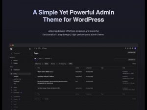 uiXpress (v1.0.5) WordPress Plugin