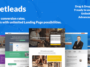 Getleads High-Performance Landing Page WordPress Theme (v2.5)