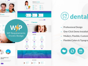 Dentalux (v2.3) Dentist Medical & Healthcare WordPress Theme