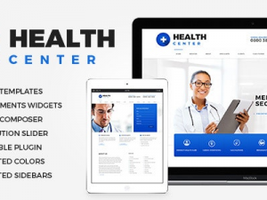 Health Center (v2.1) Medical WordPress theme