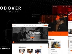 Podover (v1.1.4) Podcast WordPress Theme