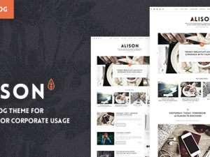 Anne Alison (v1.2.0) Soft Personal Blog Theme