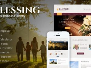 Blessing v3.2.11 Funeral Home WordPress Theme