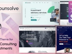 Counsolve (2 September 2024) Consulting & Investments WordPress Theme