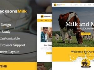 Dairy Farm (v1.1.1) Eco Products WordPress Theme