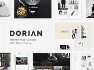 Dorian (v2.0) Refined Multi-Concept WordPress Theme