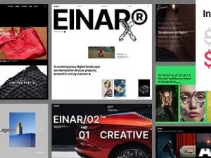 Einar (v1.1) Design Agency WordPress Theme [Activated]