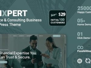 Finxpert (v1.0.1) Finance & Consulting Business WordPress Theme